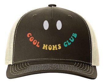 Embroidered Cool Moms Club Hat, Gift for New Mom, Mother’s Day Gift, Gift for mom, Trendy Mom Accessory, Gift for Moms, Mothers Day Gift