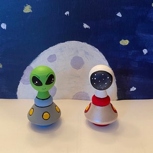 Space Peg Doll | Astronaut Peg Doll | Alien Peg Doll | Space Toy