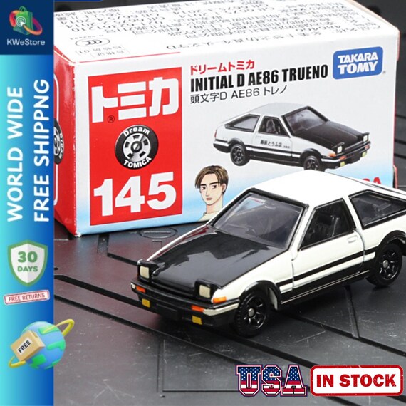 Initial D AE86 Diecast Car Takara Tomy Dream Tomica Trueno