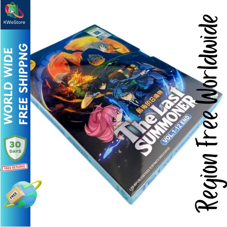 DVD Anime the Last Summoner Complete Japanese 1-12end Eng Sub & All - The Last Summoner Ep 1 Eng Dub