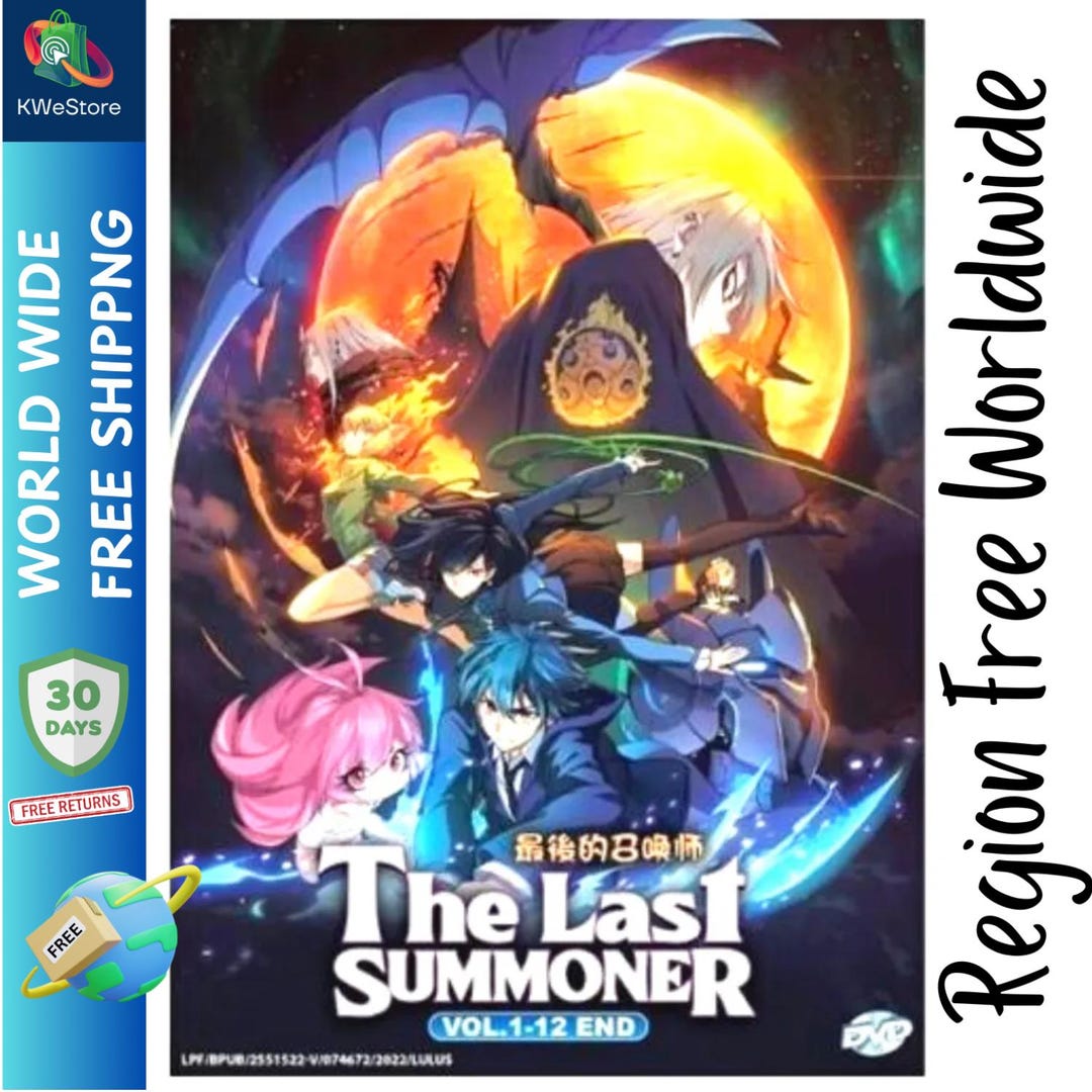 DVD Anime the Last Summoner Complete Japanese (1-12end) Eng Sub & All - The Last Summoner Ep 1 Eng Sub
