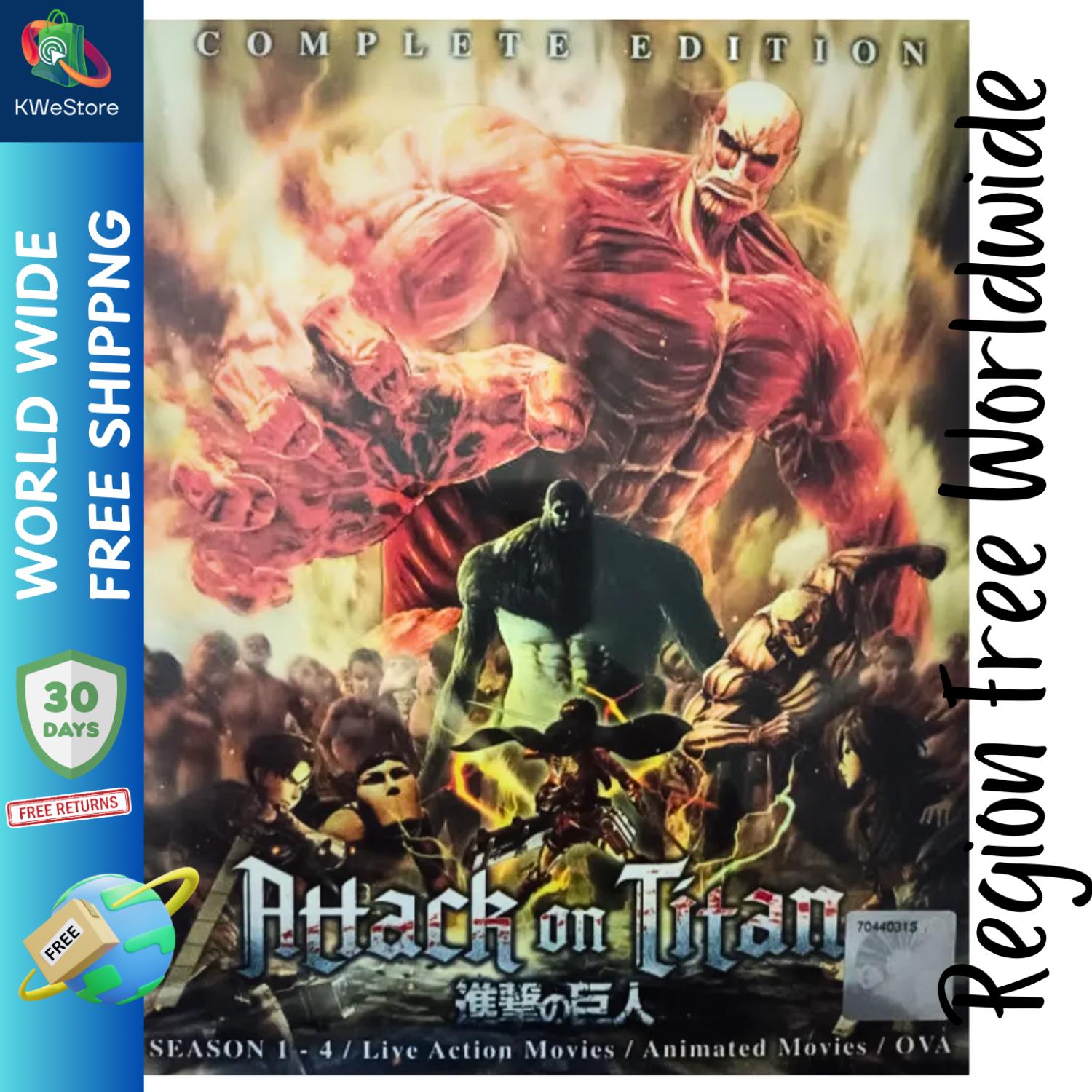 Watch attack on titan dub free sale