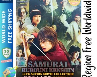 Himura Rurouni Kenshin Origins Stream DVD Rurouni Kenshin Live