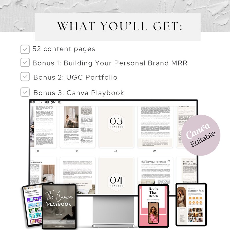UGC Content Creator UGC Portfolio Beginners Guide To UGC Master Resell Rights Done For You Digital Marketing Guide To Sell