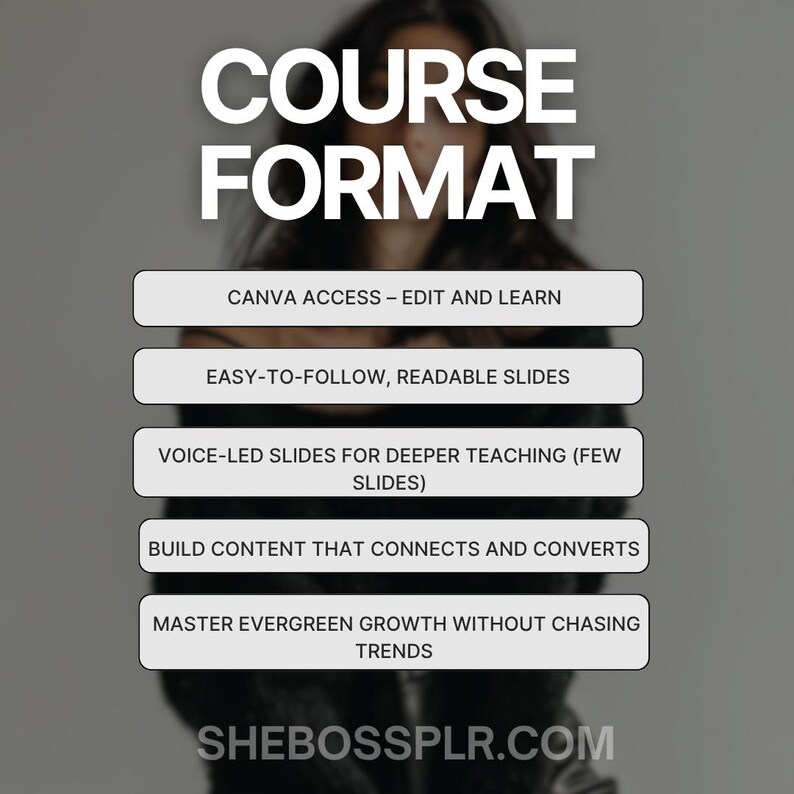 digital product course, no trend strategy, content growth system, faceless content plan, plr tools, mrr guide, www.shebossplr.com