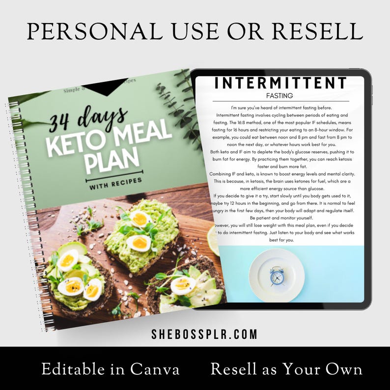keto meal plan, keto recipe book, keto food list, keto diet guide, beginner keto, fasting tips, PLR keto ebook, MRR keto guide, keto grocery list, low carb chart, keto cookbook, keto lifestyle, meal plan guide, keto PLR product, keto bundle