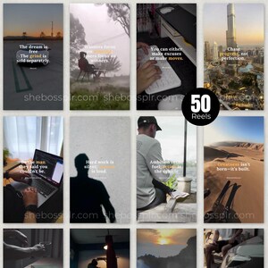 motivational reels for men, faceless video content for men, editable reels in Canva for entrepreneurs, PLR reels with captions, MRR motivational video bundle, men’s mindset reels for Instagram, digital content for male creators, reels template pack for men, Canva video bundle for men, men’s business reels with captions, motivational video captions for reels, social media content for men, masculine aesthetic reels pack