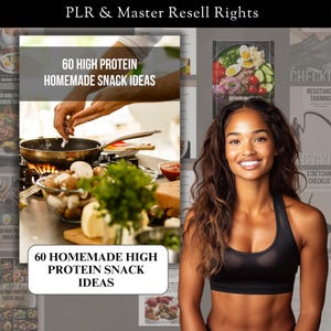 Comidas cetogénicas Ideas de refrigerios ricos en proteínas Libro de recetas Recetas de reventa maestra Ideas de refrigerios de bajo costo Entrenador personal Imán principal Producto de salud