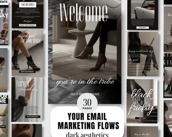 E-Mail Marketing Vorlagen Bundle: Canva Small Business Kit, Master Wiederverkaufsrechte