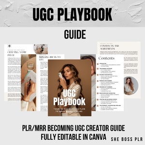 UGC Content Creator UGC Portfolio Beginners Guide To UGC Master Resell Rights Done For You Digital Marketing Guide To Sell