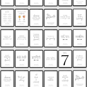 Minimalist Wedding Sign Bundle Editable Wedding Sign Printable MRR Welcome Sign Modern Wedding Signage Template Bundle Reception Sign