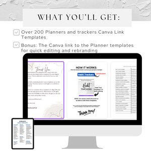 MRR Digital Planner Template Canva Template PLR Digital Planner 7500 ...