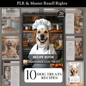 Huisdierrecepten Ideeën voor hondensnoepjes Receptenboek Meester doorverkooprechten Start a Dog Treat Zakelijke recepten Hondensnoepjesrecepten thuis gemaakt Hondenrecept