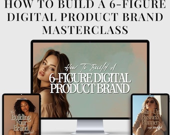 Businesskurs für digitale Produkte: PLR & MRR, Etsy Verkäuferleitfaden