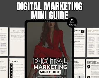 Szablon MRR dla marketingu cyfrowego, e-book, gotowy przewodnik po prawach odsprzedaży, produkt cyfrowy, bezosobowy przewodnik po marketingu cyfrowym, DFY MRR