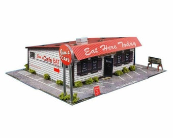 BK 3220 1:32 Scale Diner Building Kit