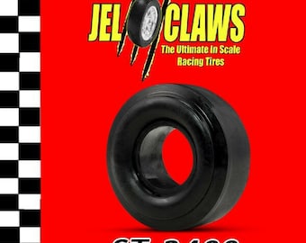 Neumático de coche con ranura a escala St 3400 1/24 para Vintage Cox