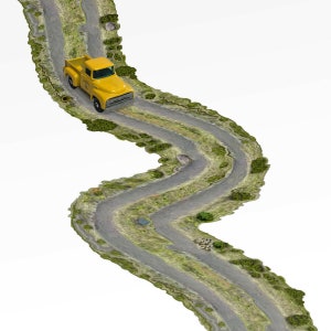 Mg 9006 1/64 Scale Off Road Two-Track Trail Real Roads Style 5