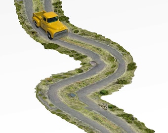 MG 9006; 1/64 Scale Off Road Two-Track Trail Real Roads - Style 5