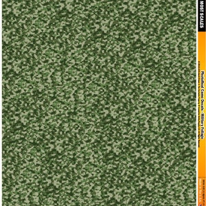 Può includere: Un foglio di decalcomanie PhotoReal Camo con un motivo a fogliame militare. Le decalcomanie sono adatte a varie scale, tra cui 1/24, 1/32 e 1/18. Il foglio è adesivo e tagliato con precisione. Il testo sul foglio dice "Modeling Skin".