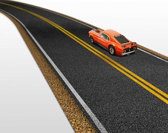 MG 9003; 1/64 Scale Model Real Roads Style-3, Straight Roads