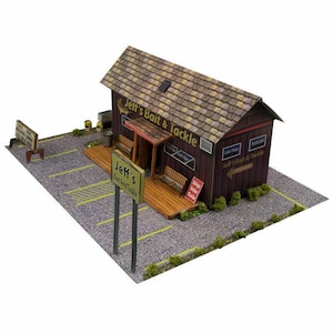 Bk 3215 1:32 Scale Bait Shop Building Kit