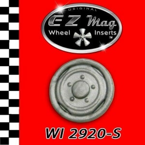 Silver Factory Stock Rim Ez Mag Wheel Inserts