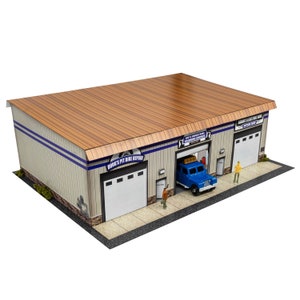 1:64 Scale &quot;Storage Building&quot; Photo Real Scale Building Kit