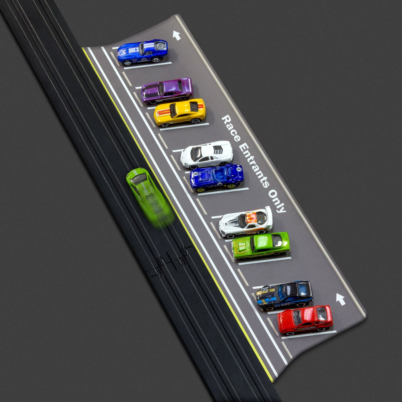 Rails Spéciaux Tomy Afx Aurora - Lot Occasion Pour Circuit