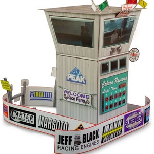 BK 3213 1:32 Scale Race Tower Model Building Kit