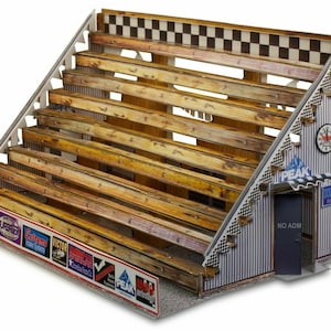 Bk 3202 1:32 Scale Bleacher Model Building Kit