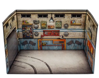 BK 2512 1:25 Scale Repair Garage