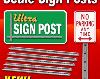 PR 7450 Ultra Sign Post Kit - Looks Like Real Sign Posts