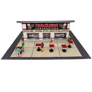 1:64 Scale &quot;Trackside Diner&quot; Photo Real Scale Building Kit