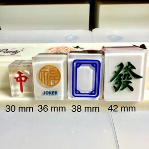 Mahjong MOLD Set - Resin Mahjong MOLD Set - AMERICAN Mahjong image 9