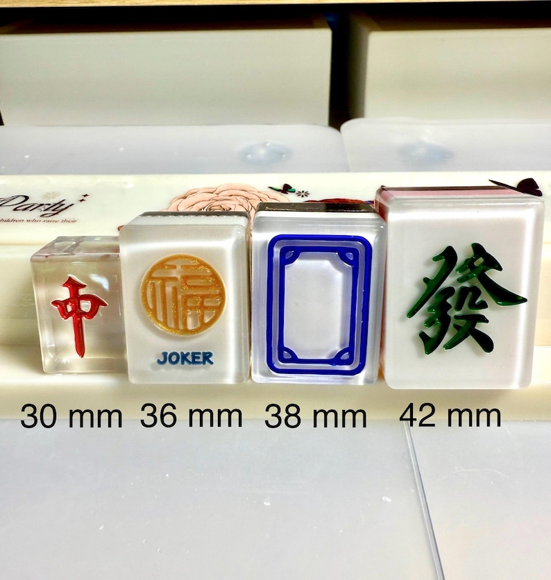 Mahjong MOLD Set - Resin Mahjong MOLD Set - AMERICAN Mahjong image 9