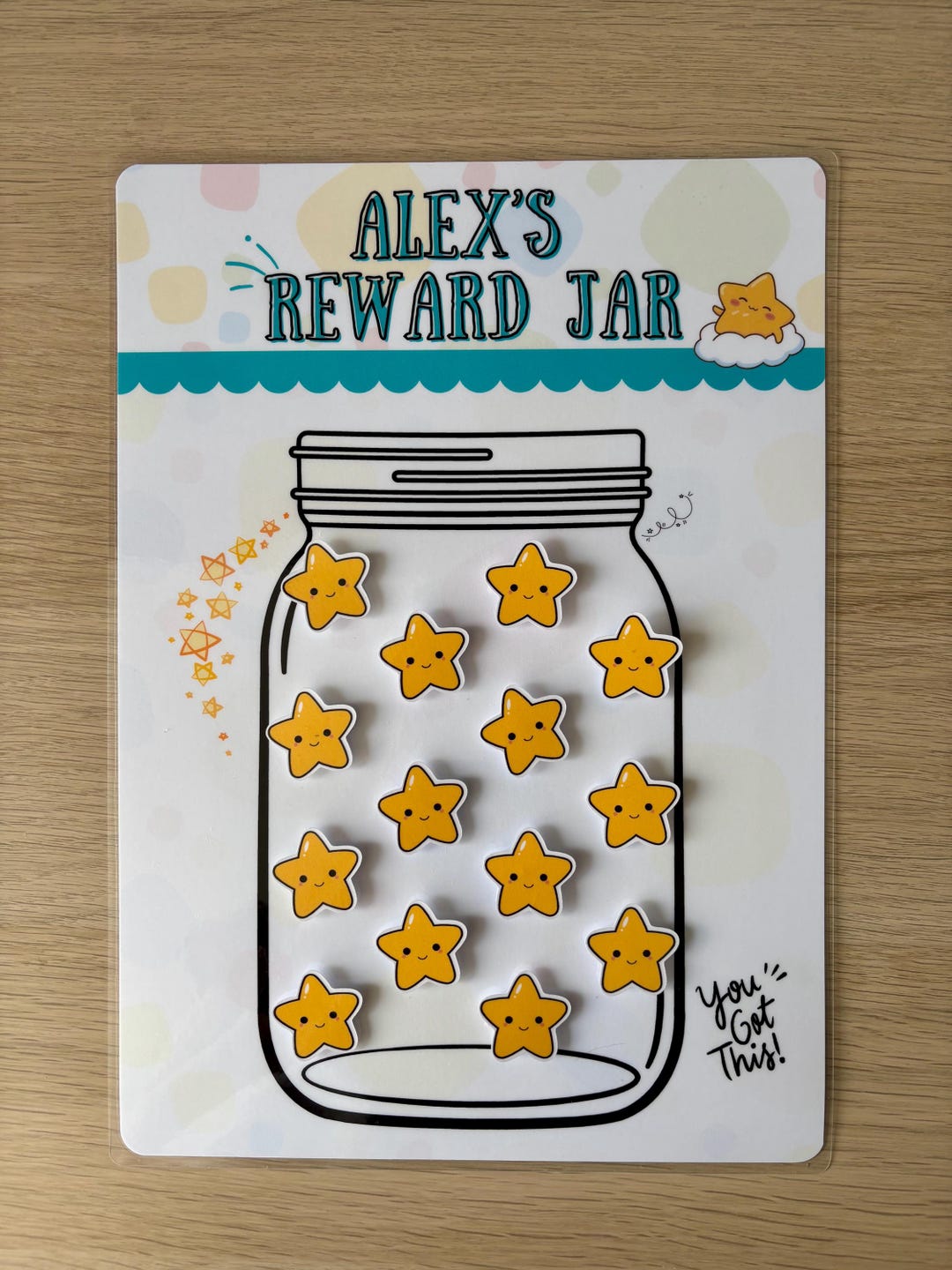 Reward Jar for Kids | Star Reward Chart | Behaviour Chart | Chore Chart ...