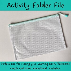 Personalised Playdough Activity Book, Playdough mat binder, Busy book, Creative Play, learning folder, Fun & Learning with Playdough Yes 1 Zipper Bag