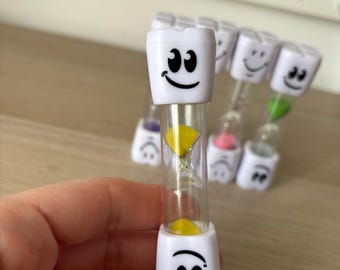 2 Minute Sand Timer for Kids | Tooth Brushing Timer | Visual Timer for Toddlers | Classroom Timer | Montessori Routine Tool