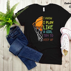 Basketball Mom Gifts, Basketball Mama Tee, Basketball Mom Shirt,Basketball Mom Outfit, Basketball Player Sister Gifts, Girls Basketball Team