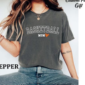 Basketball Mom Gifts, Basketball Mama Tee, Basketball Mom Shirt,Basketball Mom Outfit, Basketball Player Sister Gifts, Girls Basketball Team