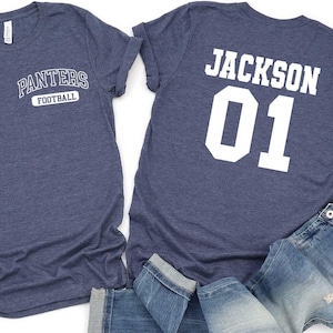 Custom Team Name and Number,Customized Football Shirt,Sport Gifts,Gift For Mom,Customized Football Shirt,Football Mom Shirt,Your Team Shirt