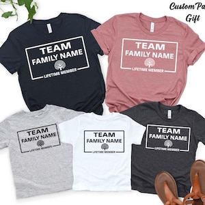 Team Family Shirts Gift For Lifetime Members,Family Reunion Shirts,Custom Family Reunion Shirt,Family tree shirtFamily Name Reunion Tshirt