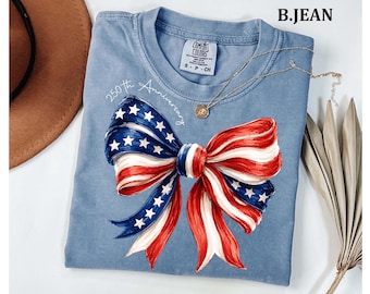 Comfort Colors® Retro Usa 250 Shirt, 250th America Anniversary Shirts, Independence Day Shirt, Patriotic Gift, 4th of July Tshirt