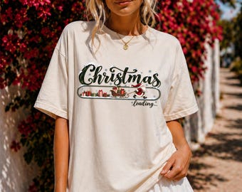 Comfort Colors®Christmas Countdown T-Shirt, Funny Holiday Tee, Cute Family Christmas Sweatshirt