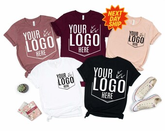 Custom Logo Shirt,Personalized Business Tee,Company Logo Shirt,Custom Brand Apparel,Your Business Logo or Brand Logo T Shirt,Team Logo Shirt