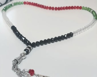 Palestine Tasbih (Prayer Beads)