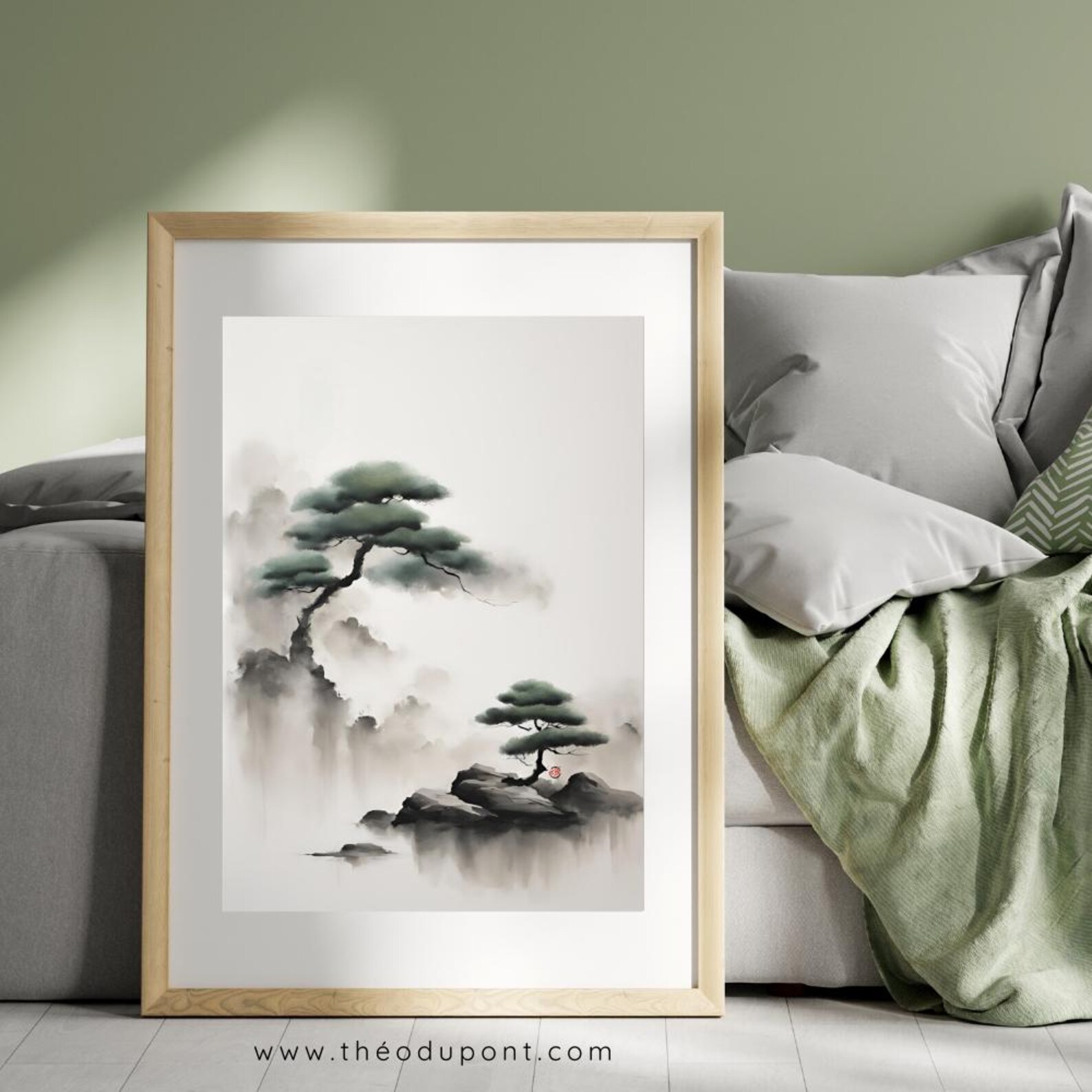 Japandi Art Print ZEN 49, Minimalist Zen Wall Art Gift, Living Room ...