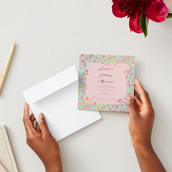 Whimsy Bridal Shower Invite