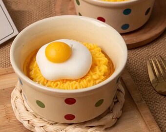 Ramen Egg Noodle Candle